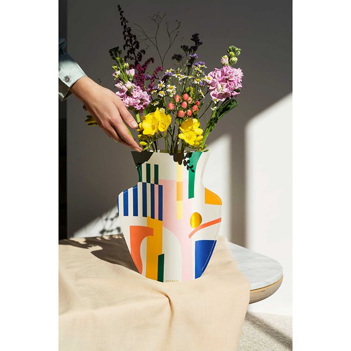 Florero de Papel Emporio