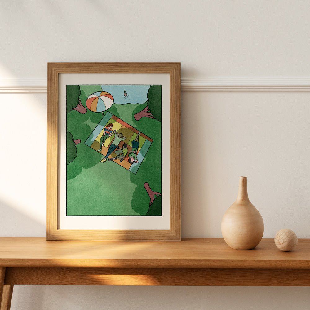 En el Parque Impresión Giclée