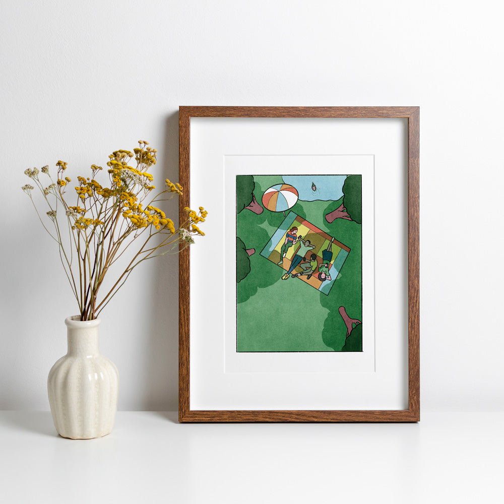 En el Parque Impresión Giclée