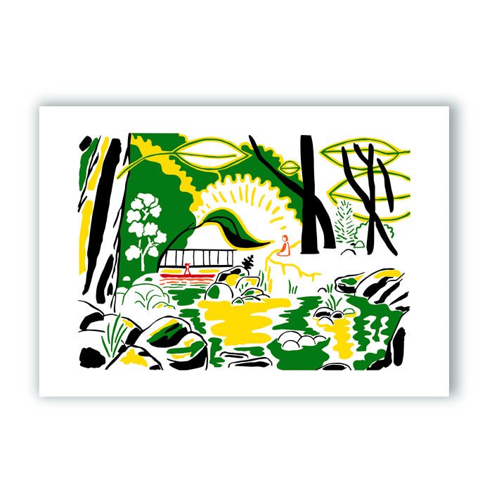 Encuentro en el Río Giclée Print