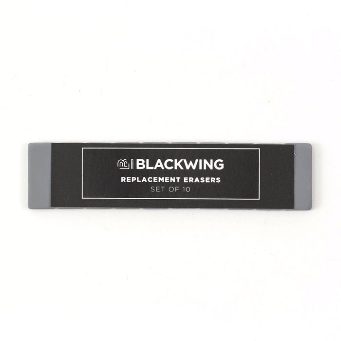10 gommes noires de rechange - Blackwing