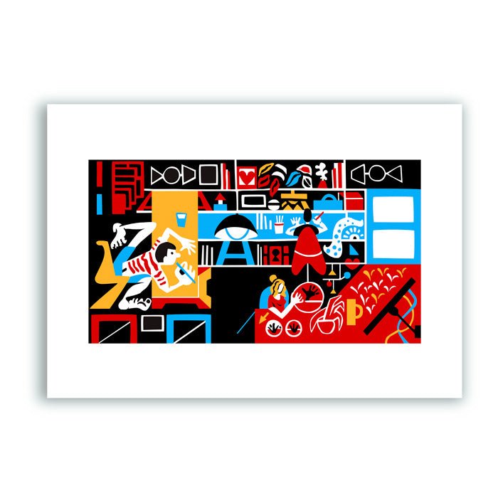 Estudio Compartido Giclée Print