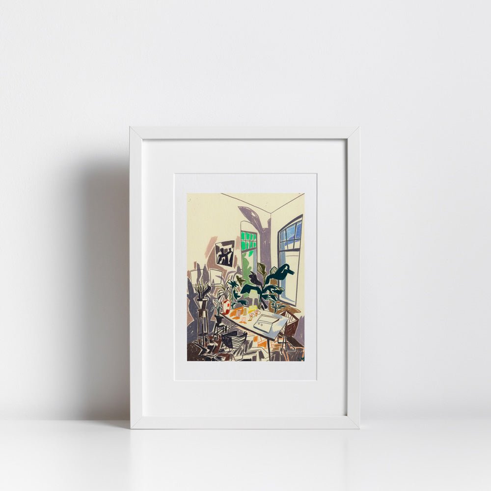 Impression Giclée « Après-midi dans l'atelier »