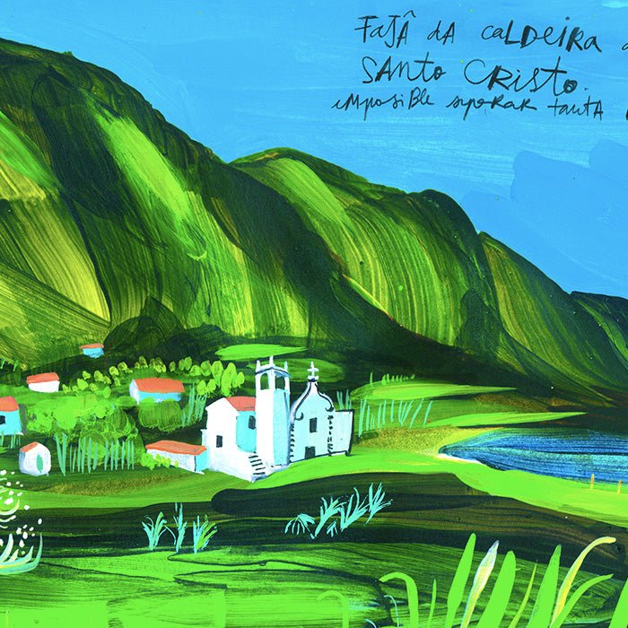 Impression giclée de la ceinture Sto Cristo