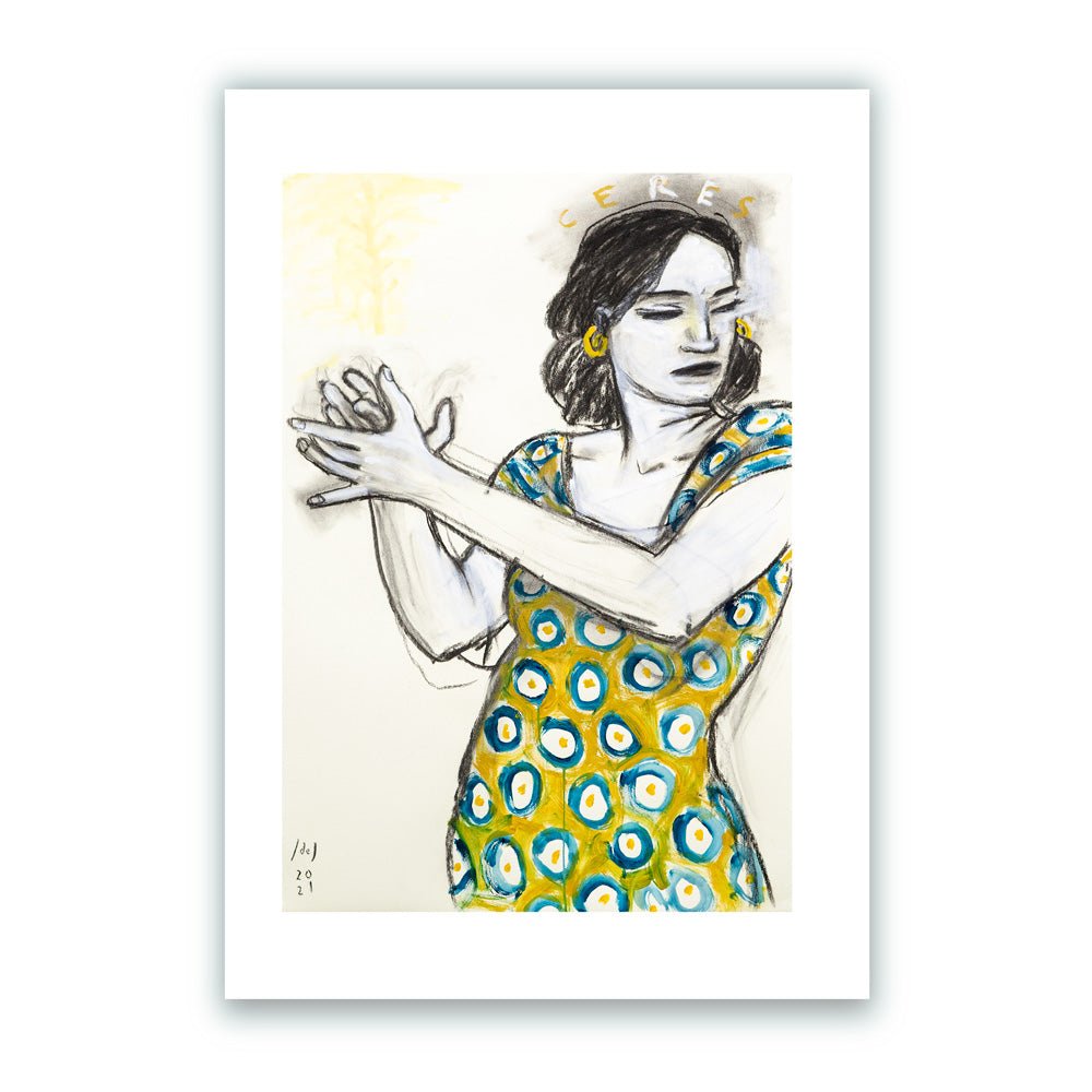 Flamenca "Ceres" Impresión Giclée