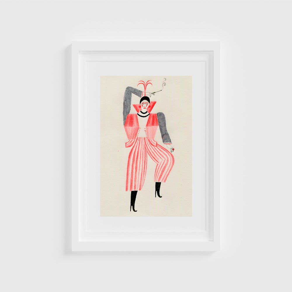 Flapper Giclée Print