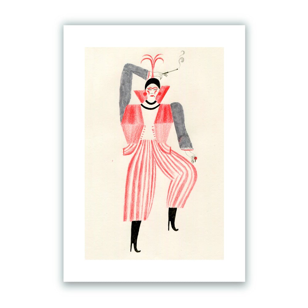 Flapper Giclée Print