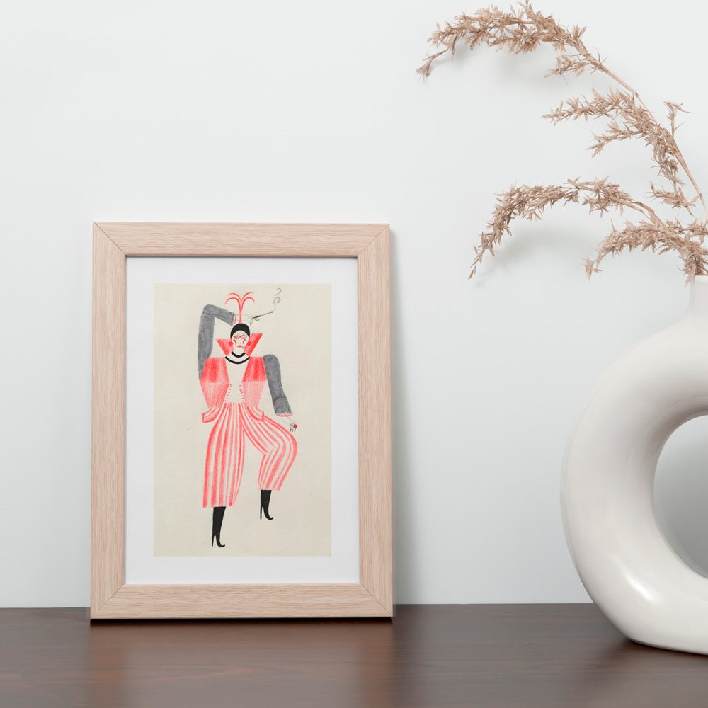 Flapper Giclée Print