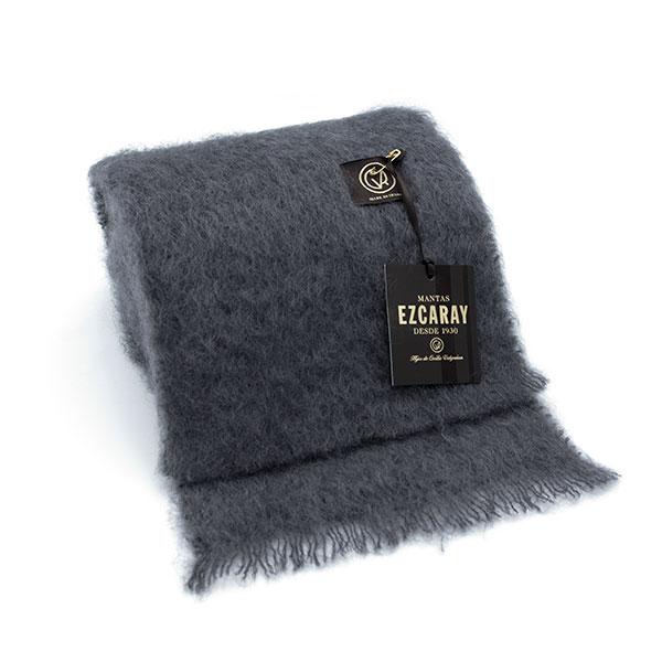 Mohair Foulard Bluish Dark Grey 315 18x170
