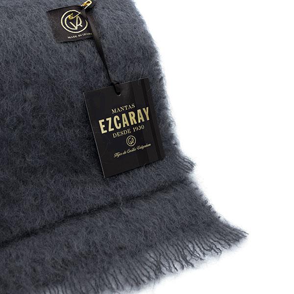 Mohair Foulard Bluish Dark Grey 315 18x170