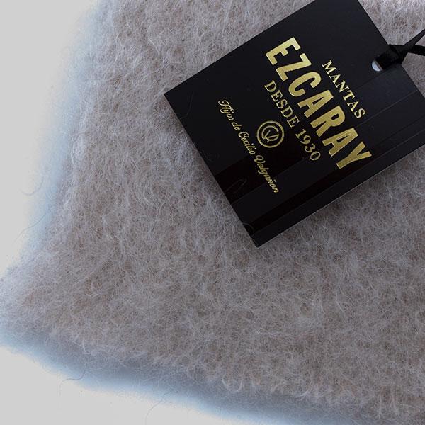 Mohair Foulard Light Taupe Grey 043 18x170