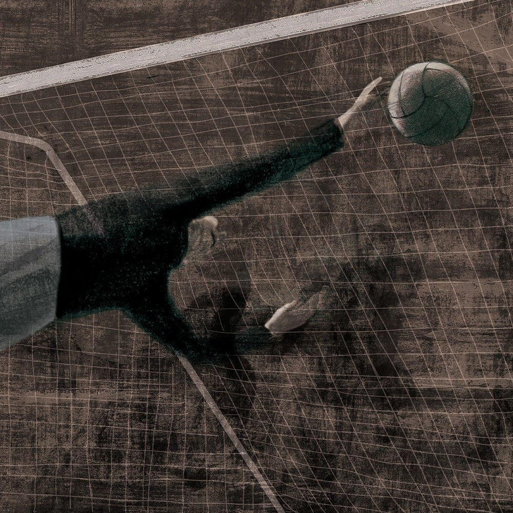 Gol Giclée Print A5