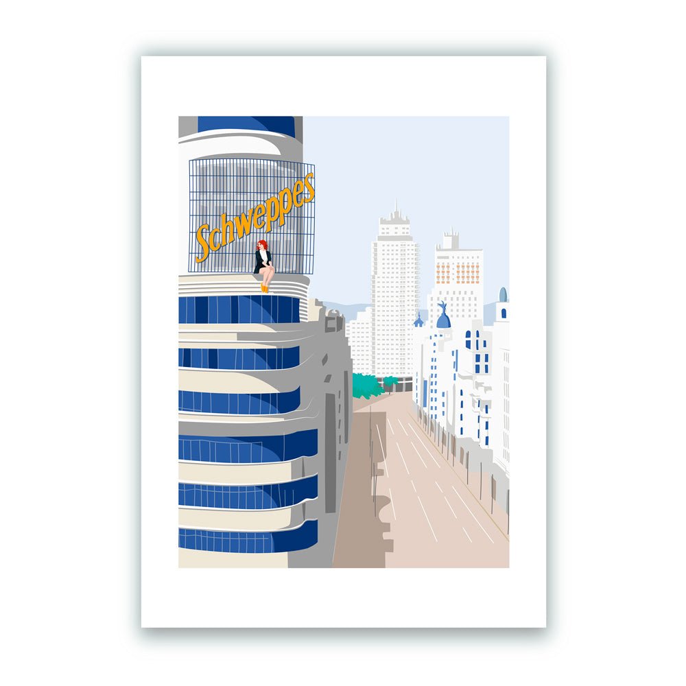 Impression giclée Gran Vía