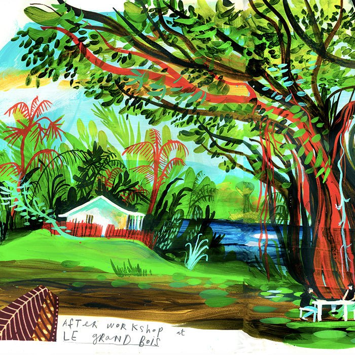 Impression Giclée Grand Bois
