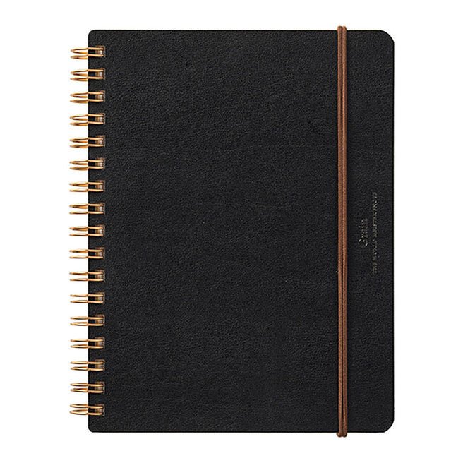 Cuaderno de Anillas WM Grain Variante B6 Negro