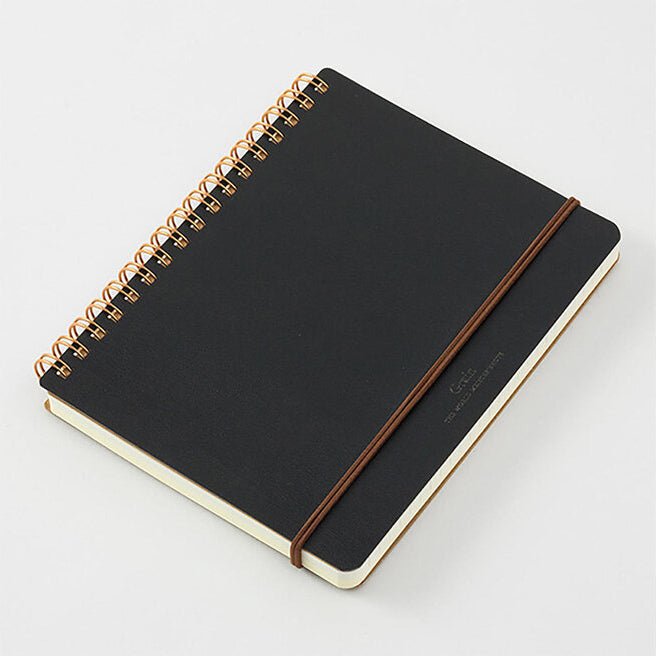 Cuaderno de Anillas WM Grain Variante B6 Negro