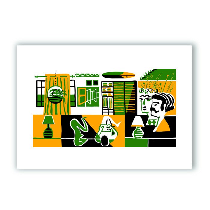 Habitación Compartida Giclée Print