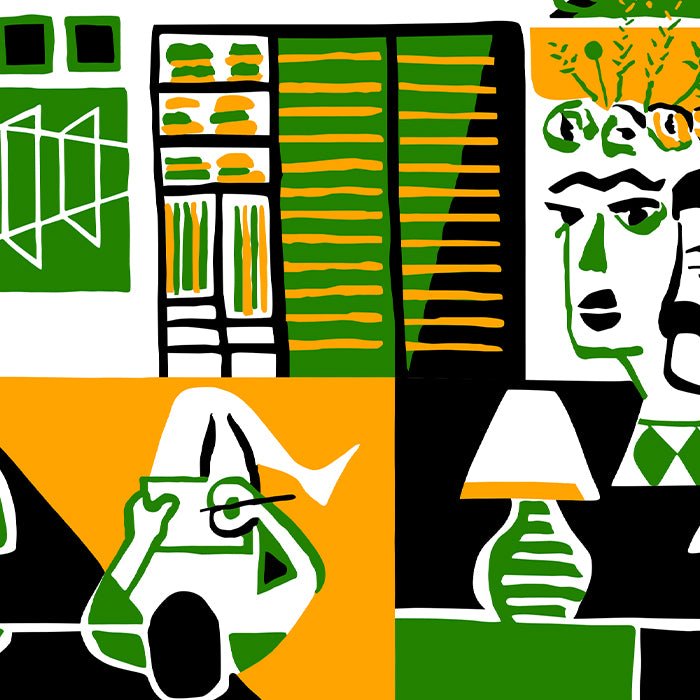 Habitación Compartida Giclée Print
