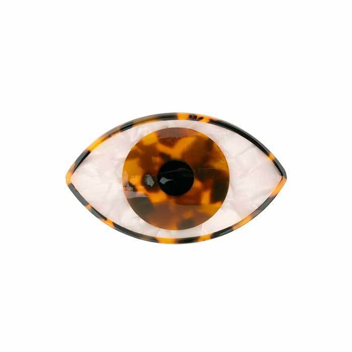 Pinza para el Pelo Ojo Marrón