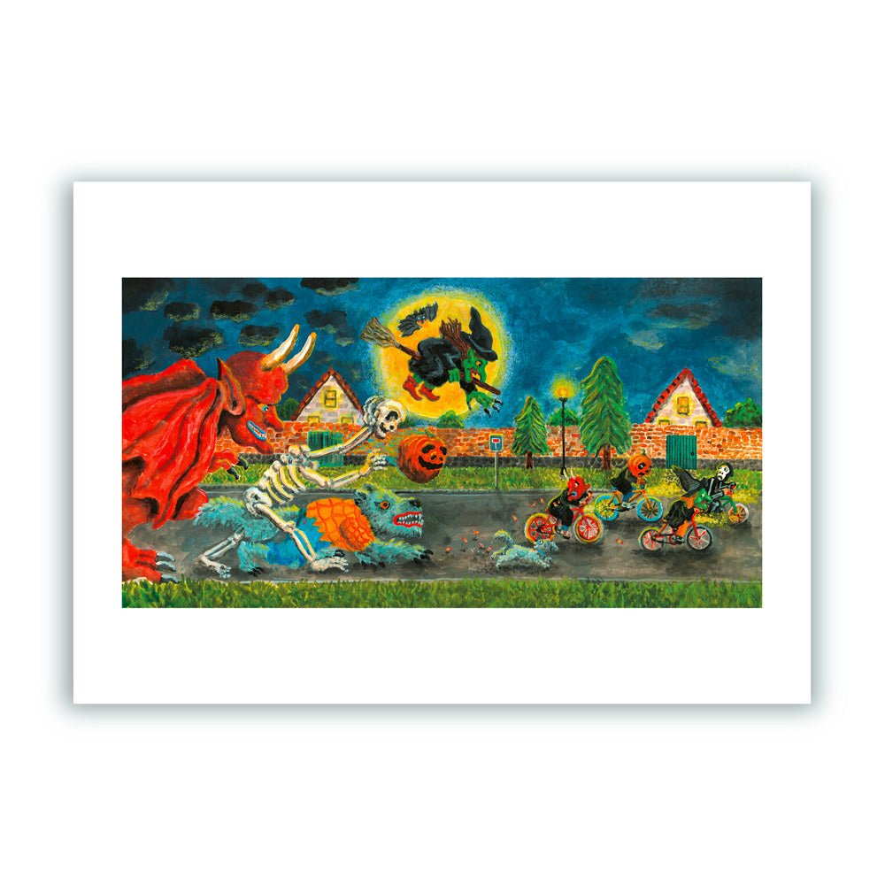 Impression Giclée d'Halloween