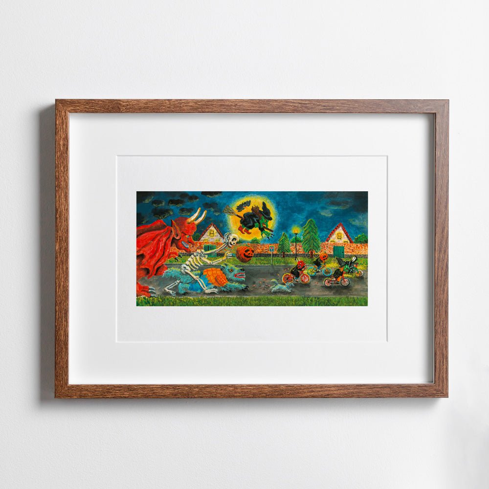 Impression Giclée d'Halloween