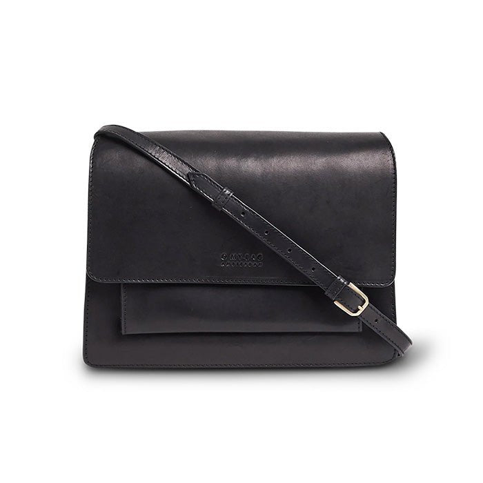 Sac Harper Classic noir (lanières en cuir)