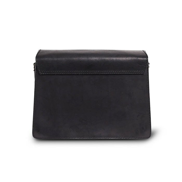 Sac Harper Classic noir (lanières en cuir)