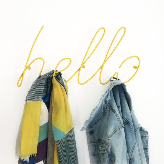 Hello Perchero Amarillo
