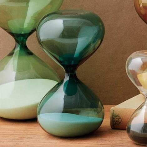 Sandglass Reloj de Arena L 15min Ámbar