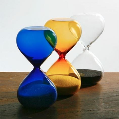 Sandglass Reloj de Arena M 5min Azul