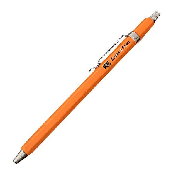Crayon mécanique en acier orange de 2 mm