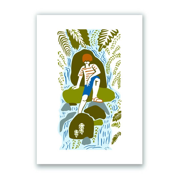 La Cascada Giclée Print