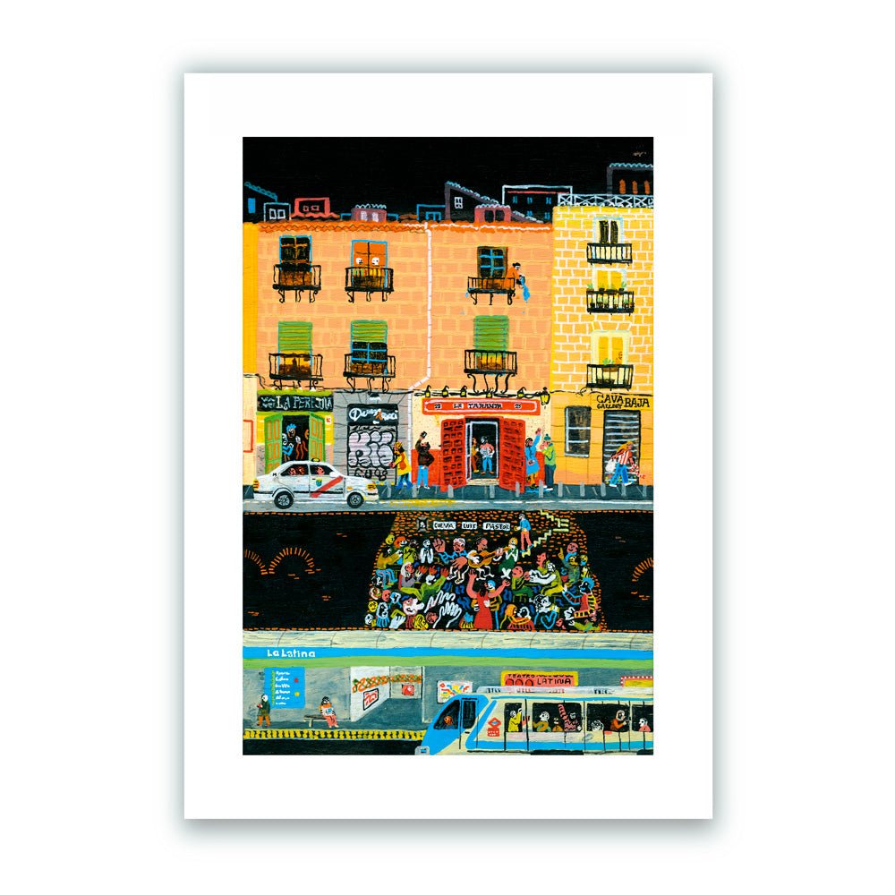 La Latina Giclée Print A4