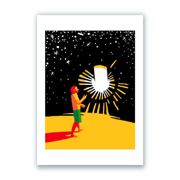 La Linterna Flotante Giclée Print