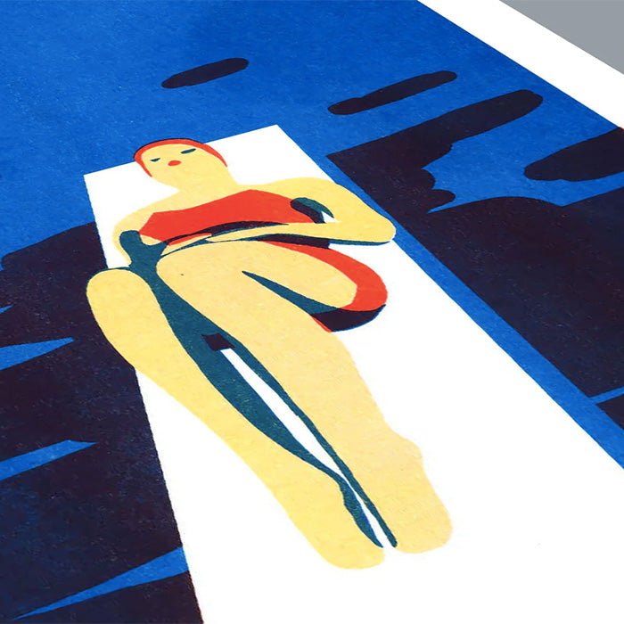 La Piscine 9 Risographie A3