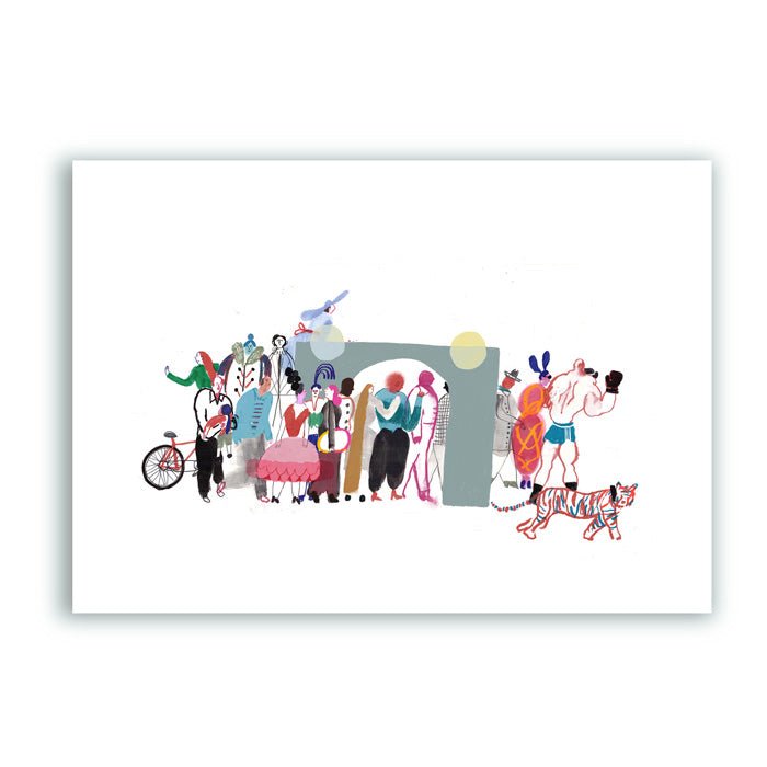 La Porte des Personnes âgées Giclée Print