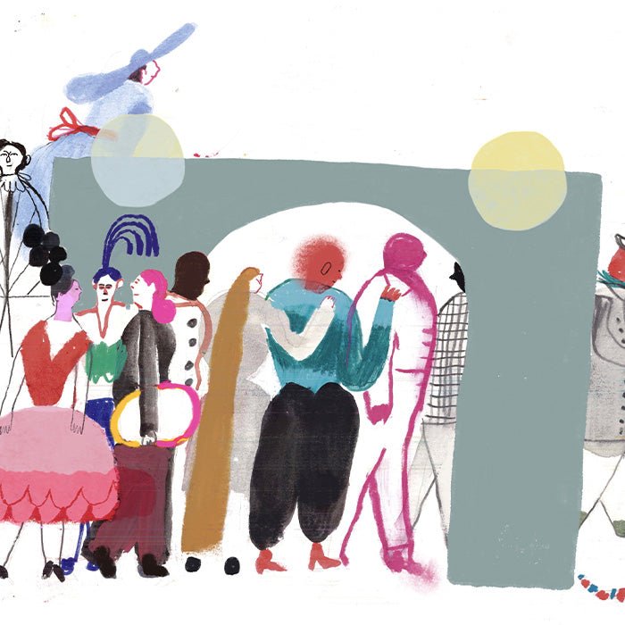 La Porte des Personnes âgées Giclée Print
