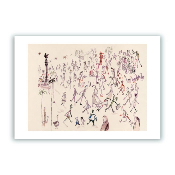 La Rambla Giclée Print