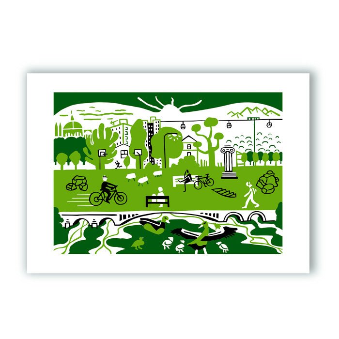 La Ribera del Manzanares Giclée Print