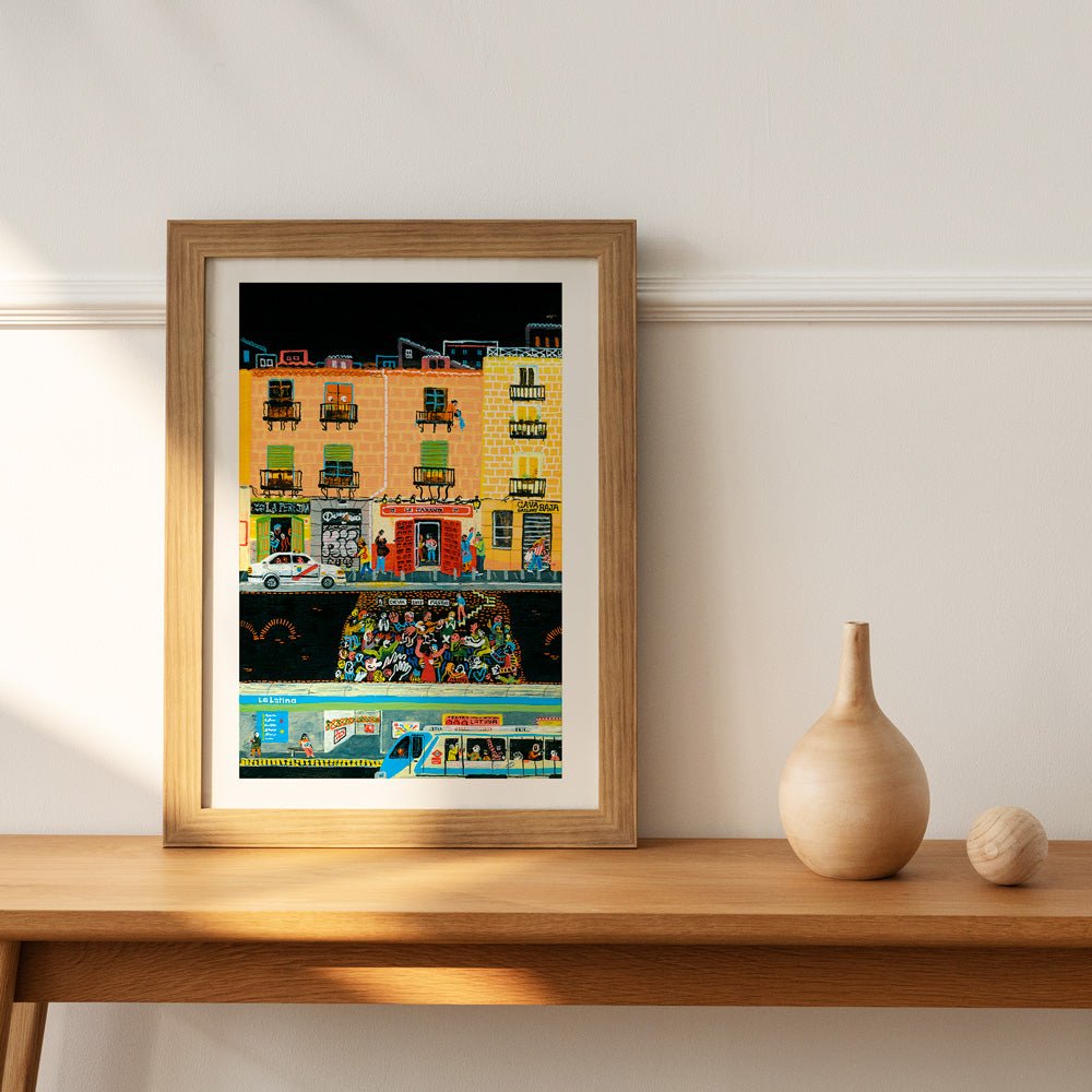 La Latina Giclée Print A4