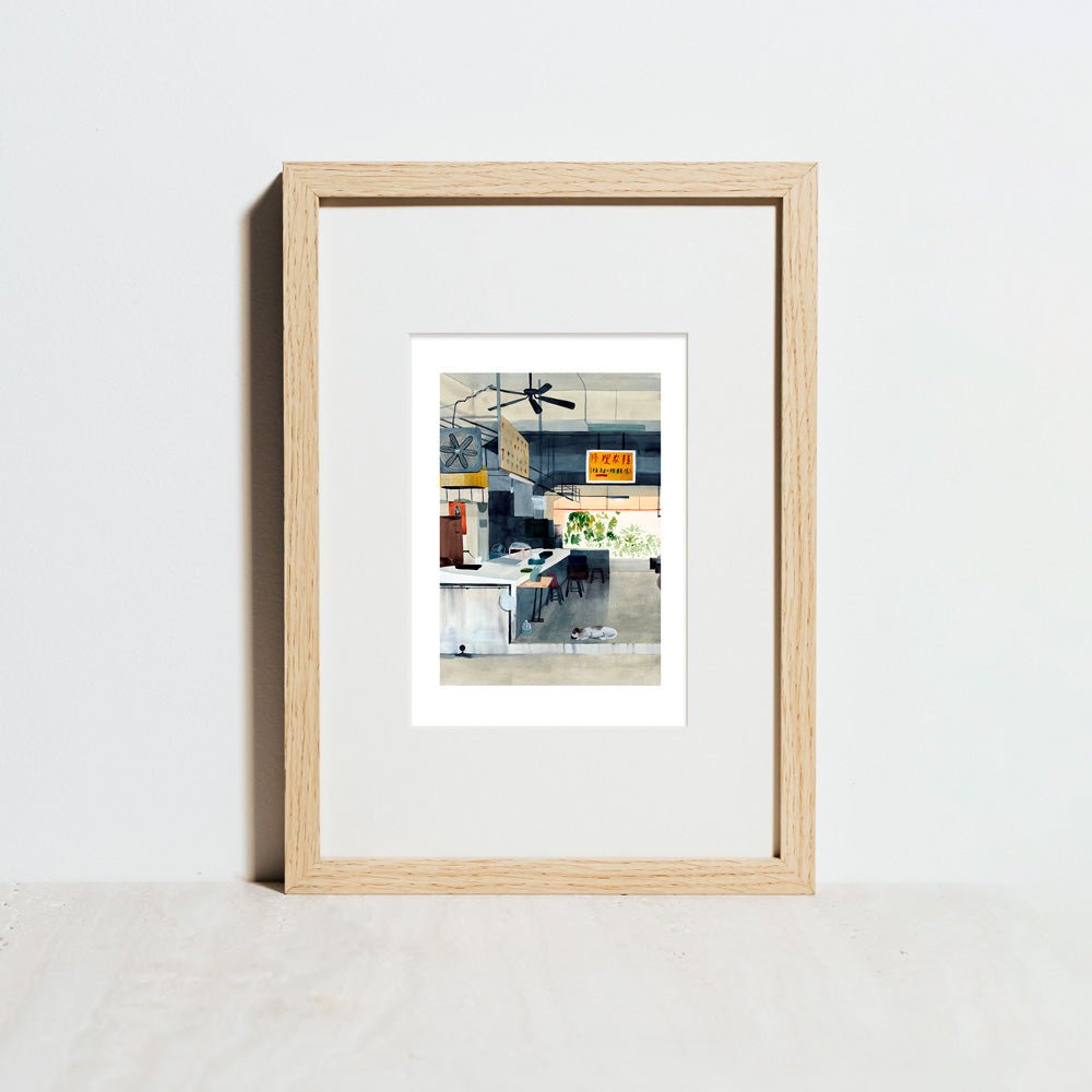Lazy Afternoon Giclée Print A5