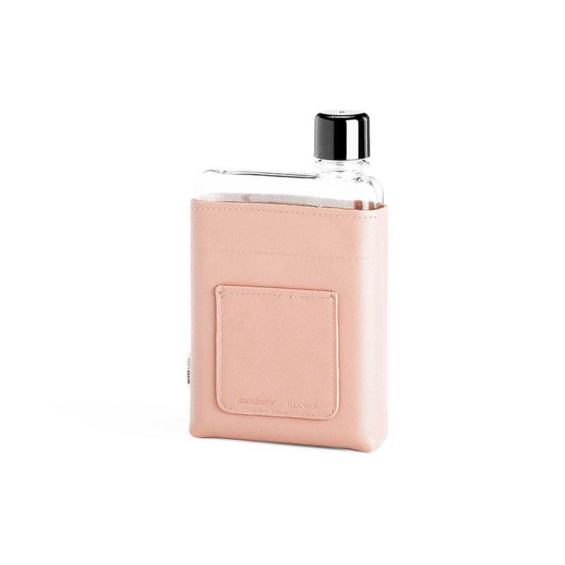 Étui en cuir rose A6