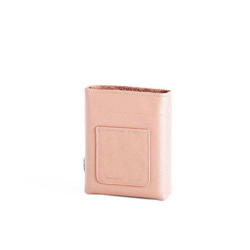 Étui en cuir rose A6