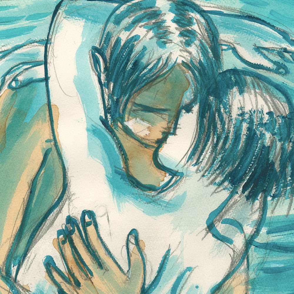Lorca "Por el Mar" Impresión Giclée
