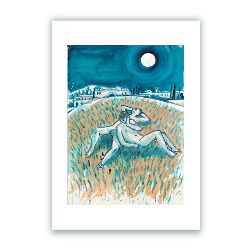 Lorca "Y Tú Reías" Impresión Giclée