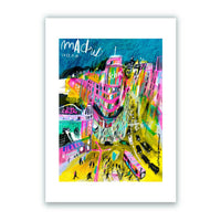 Madrid Callao Night Letras Impresión Giclée