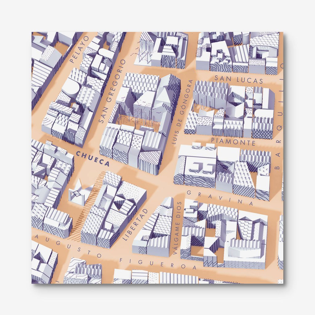 Mapa de Madrid - Chueca