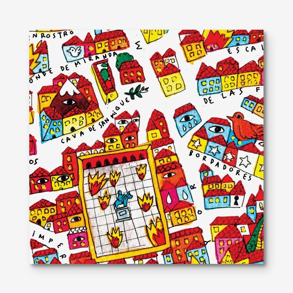 Mapa de Madrid - Sol y Palacio