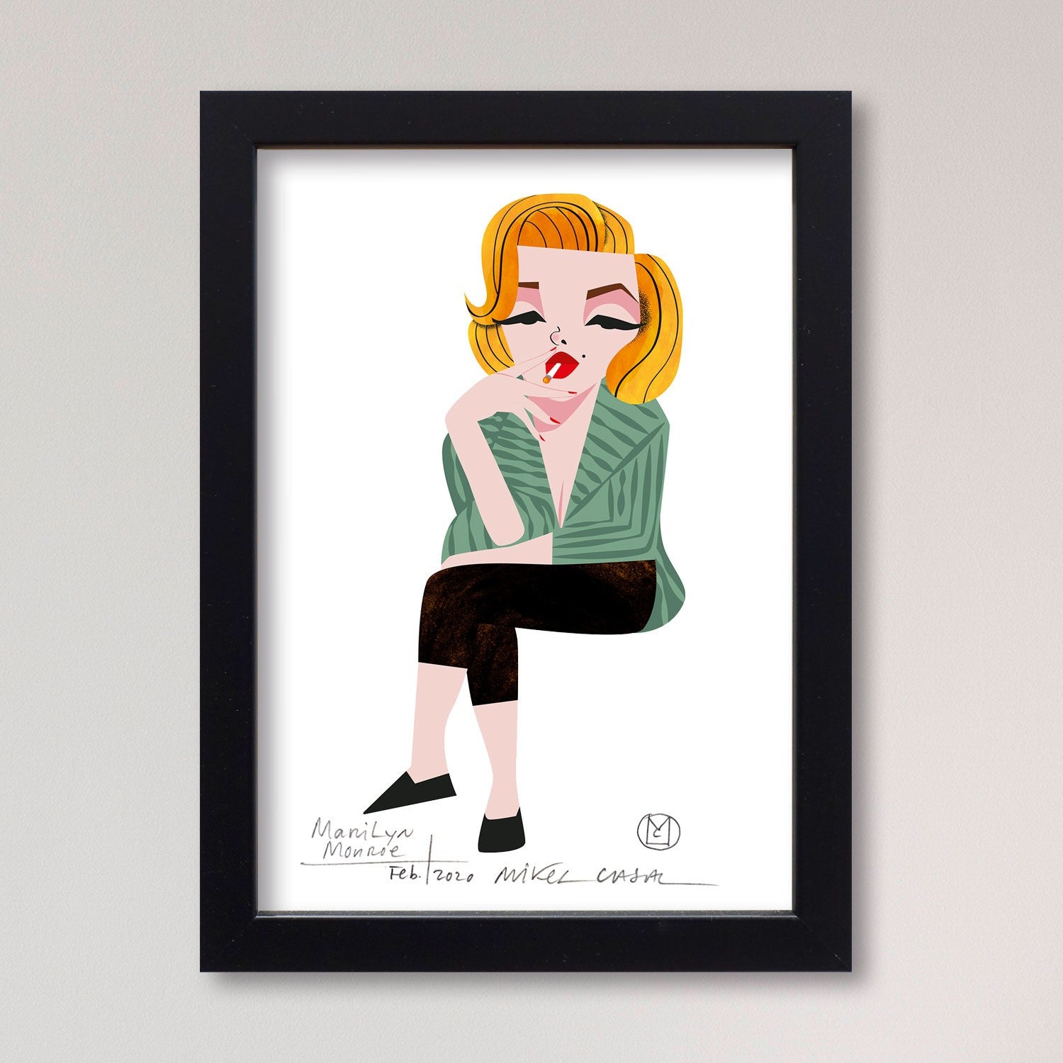 Marilyn Giclée Print A5