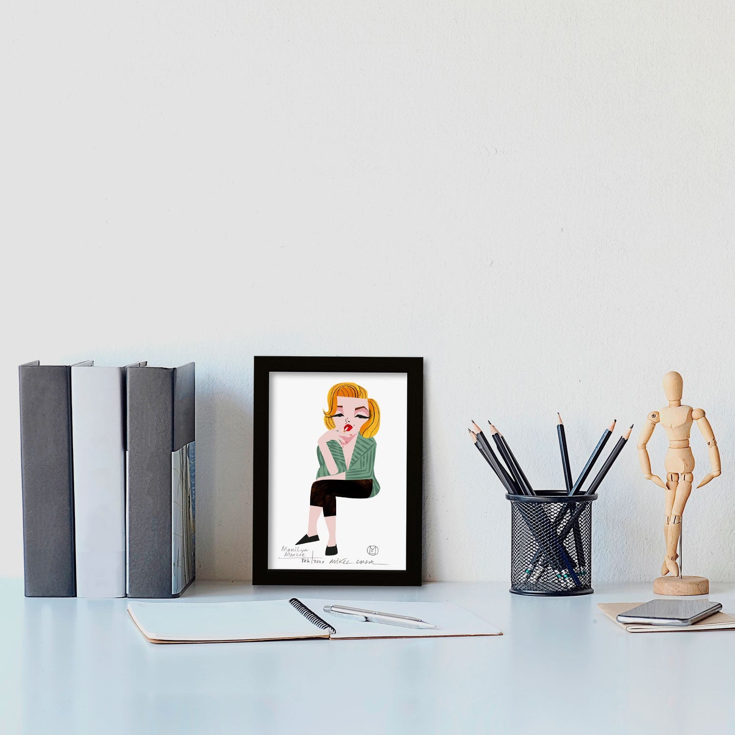 Marilyn Giclée Print A5